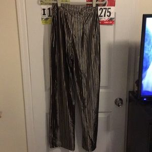 Velour high waisted pants